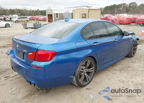2013 BMW M5 from USA, damaged, VIN WBSFV9C55DC772949